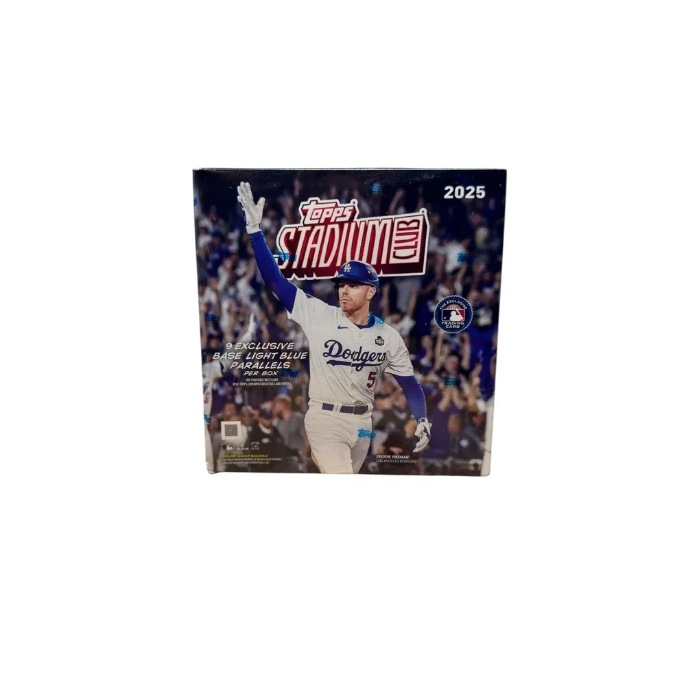 Topps Stadium Club Baseball 2025 Mega Box 144 Cards Light Blue Sepia Parallels - Picture 2 of 6